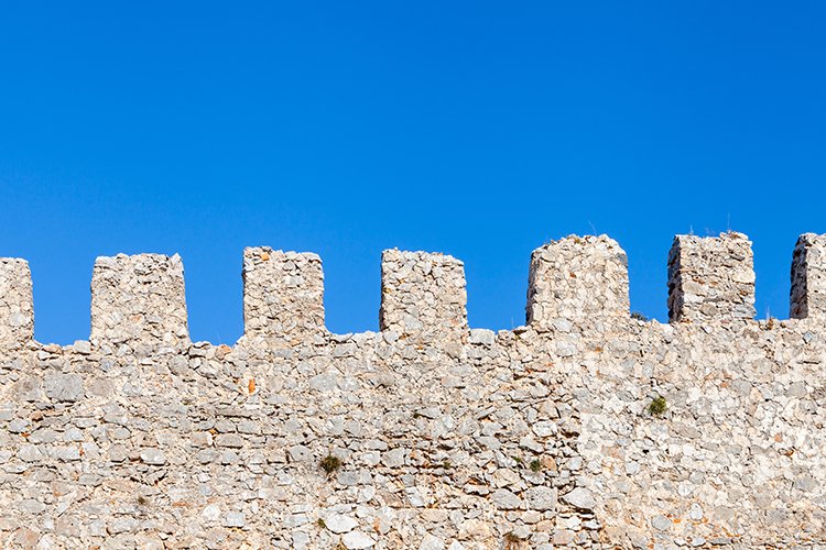 Стена крепости Аланьи