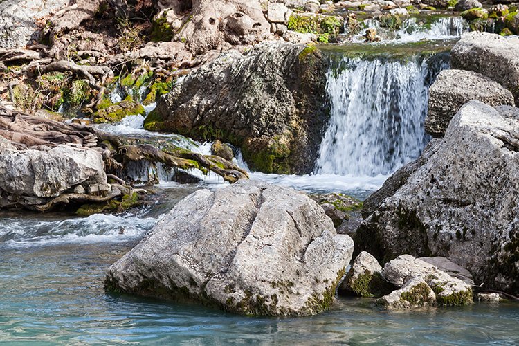 Ручей Кокадере в национальном парке Каньон Кёпрюлю в Анталье